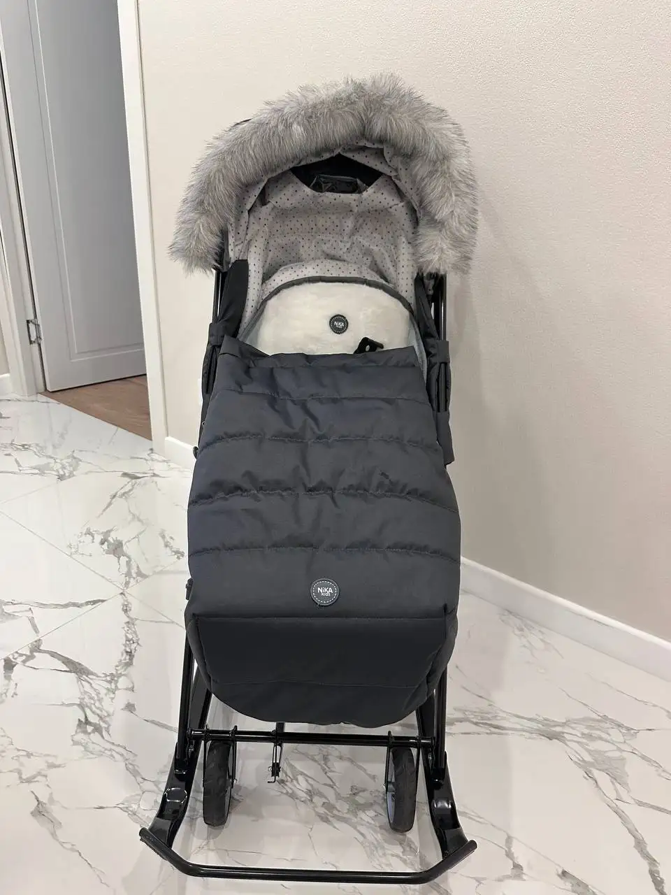 Санки-коляска Nika 7-5SK в отличном состоянии - Барахолка в Москва