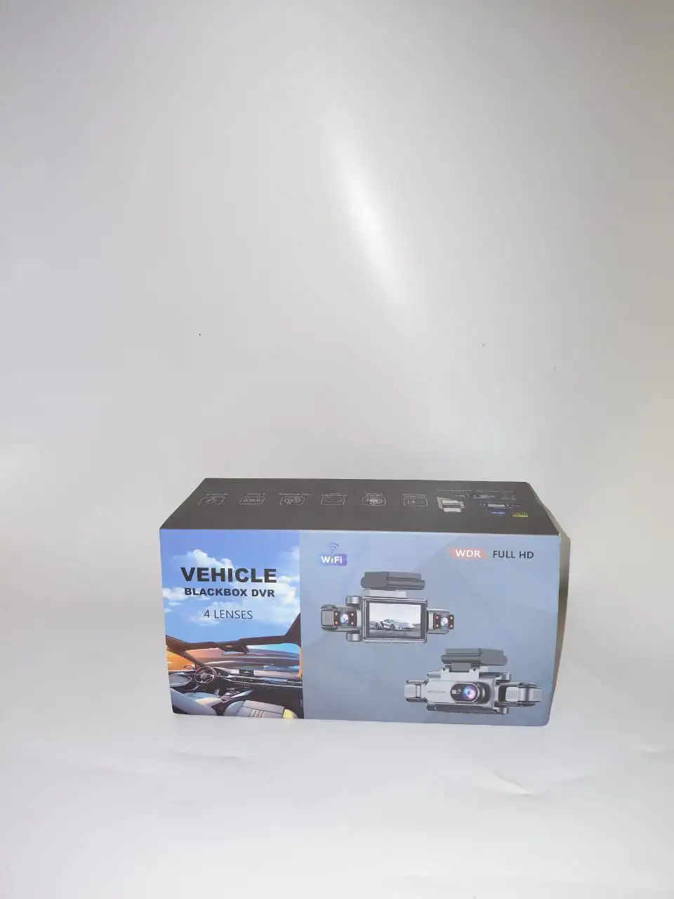 Автомобильный видеорегистратор с 4 объективами и функцией Wi-Fi - Автомобильная электроника (Электроника) в Москва