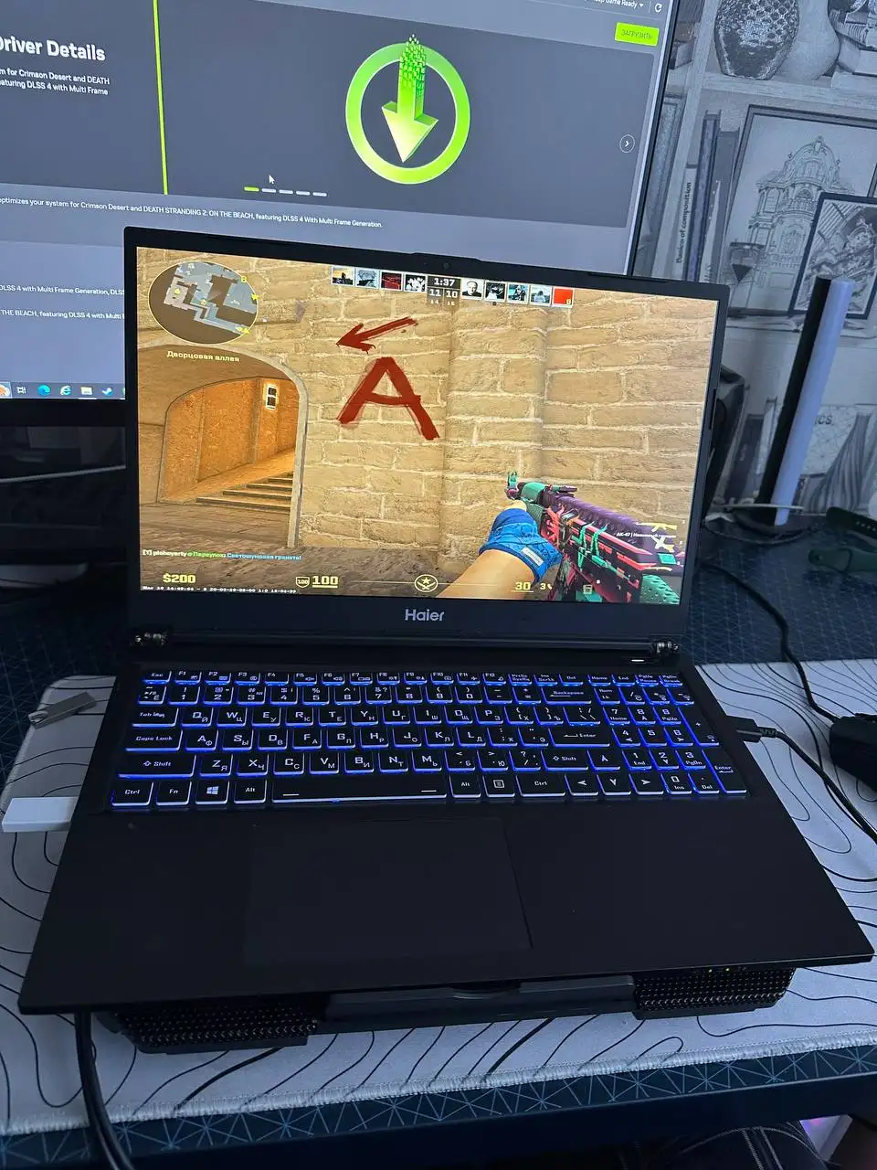 Ноутбук Haier GG1505A с процессором Intel Core i5-11400H и видеокартой GTX 1650 - Ноутбуки (Электроника) в Москва