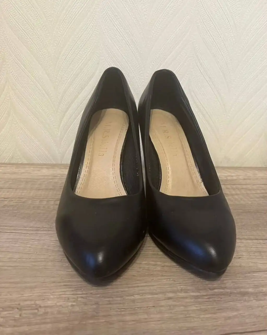 Туфли черные на каблуке 9 см - Обувь (Одежда) в Москва