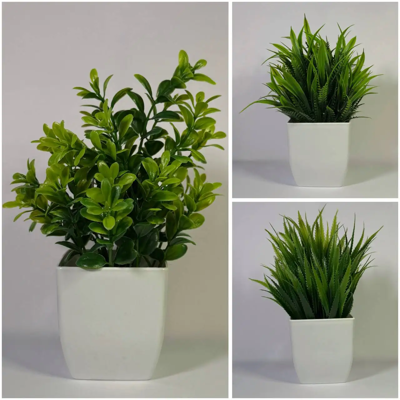 Комплект искусственных цветов в кашпо - Барахолка в Москва