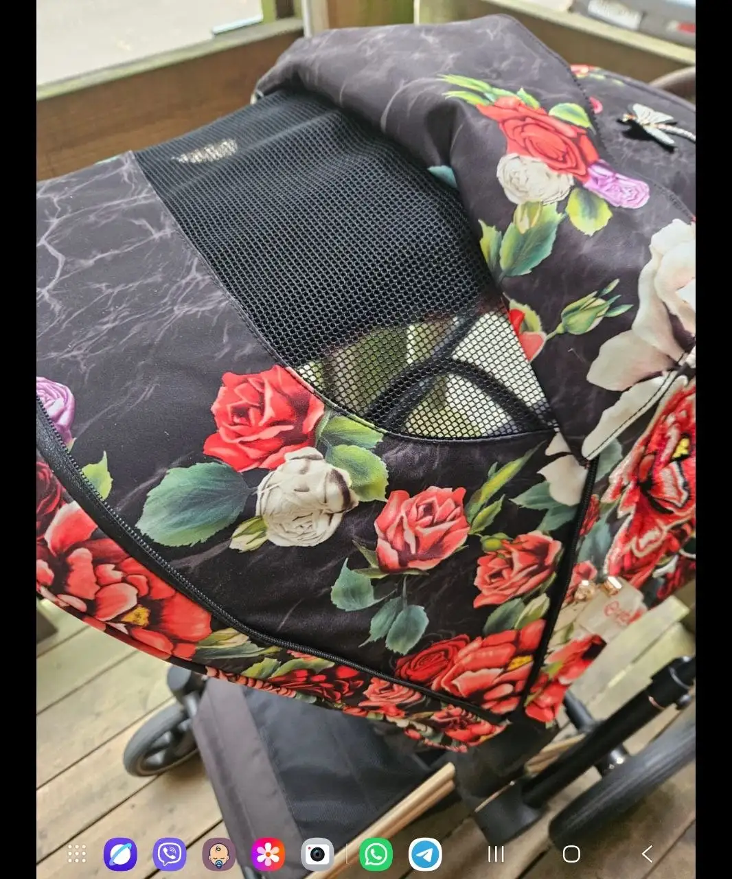 Дизайнерская коляска Cybex 2в1 с вышивкой и стразами - Коляски (Товары для детей) в Москва