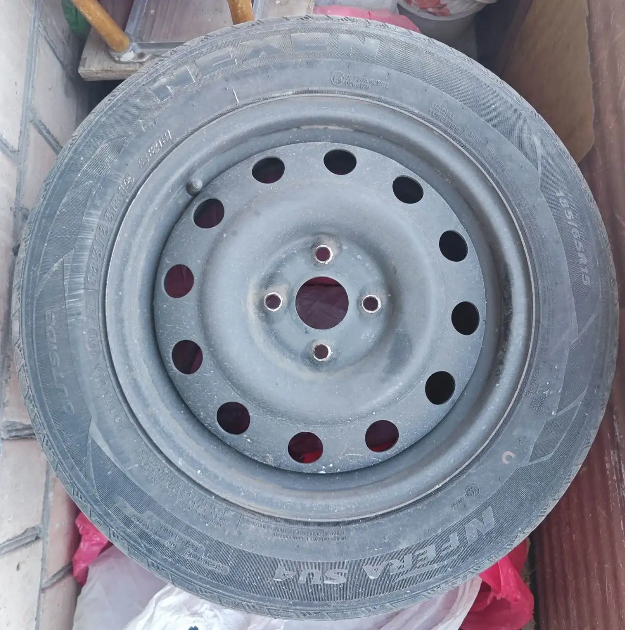 Колеса R15 в сборе с летними шинами - Запчасти (Авто) в Москва