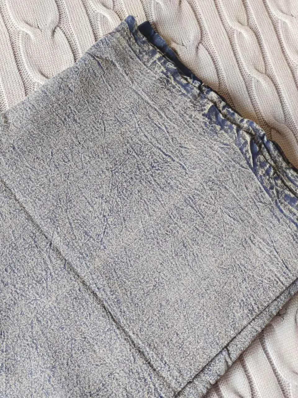 Продажа двух отрезов джинсовой ткани - Ткани (Одежда) в Москва