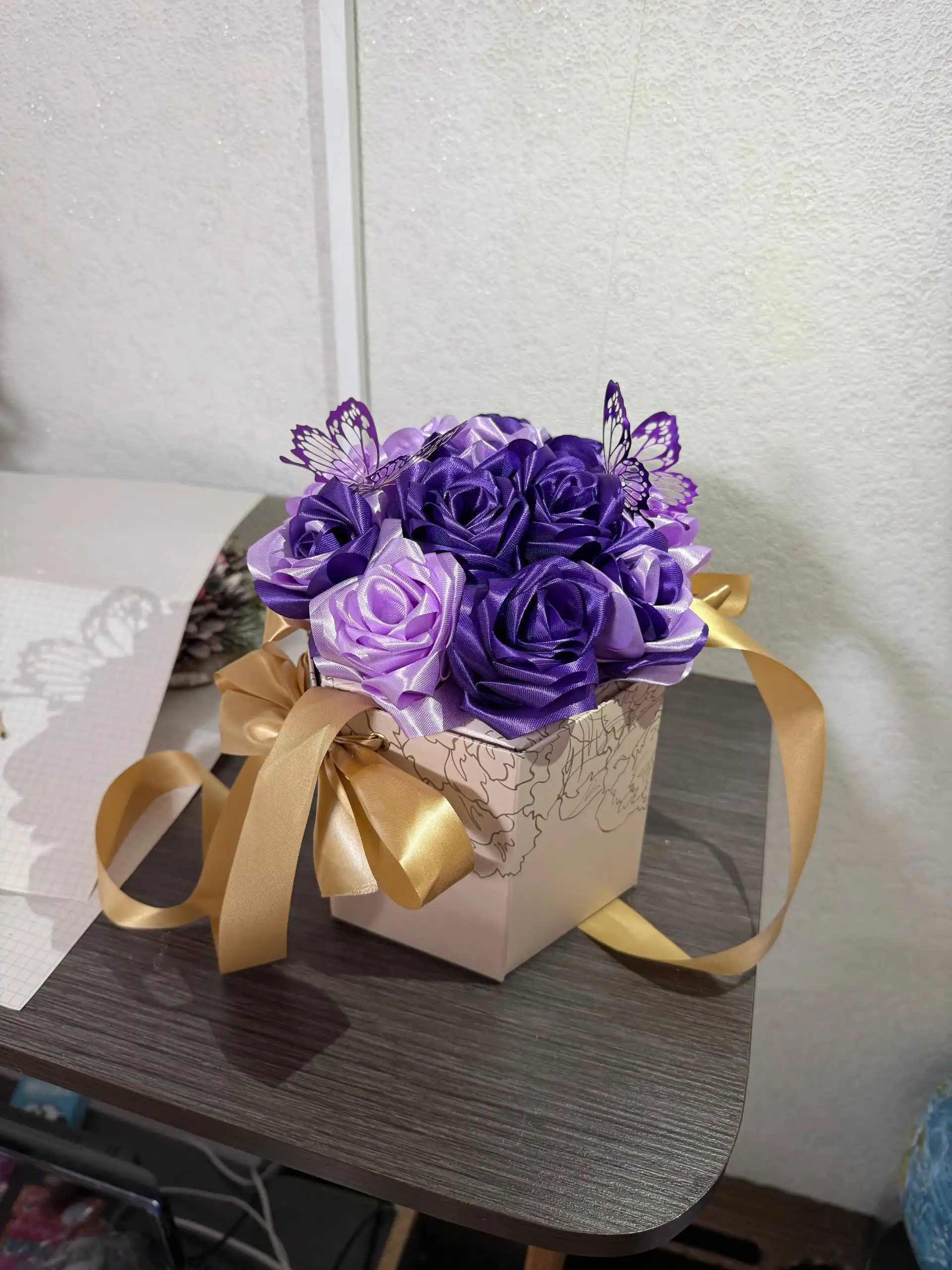 Букет ручной работы с ароматом