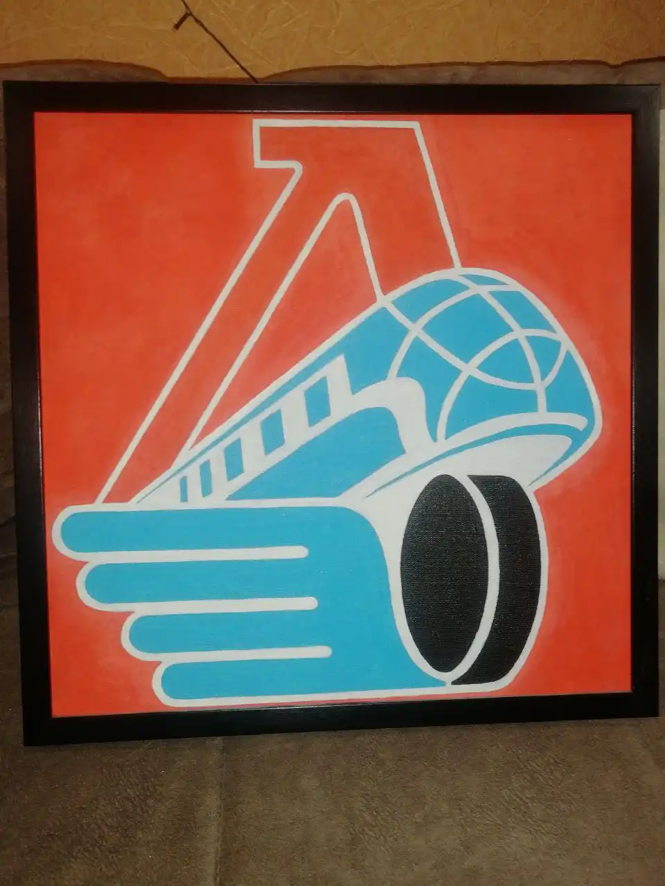 Картина холст масло ручная работа 50x50 см - Картины (Хобби и отдых) в Ярославль