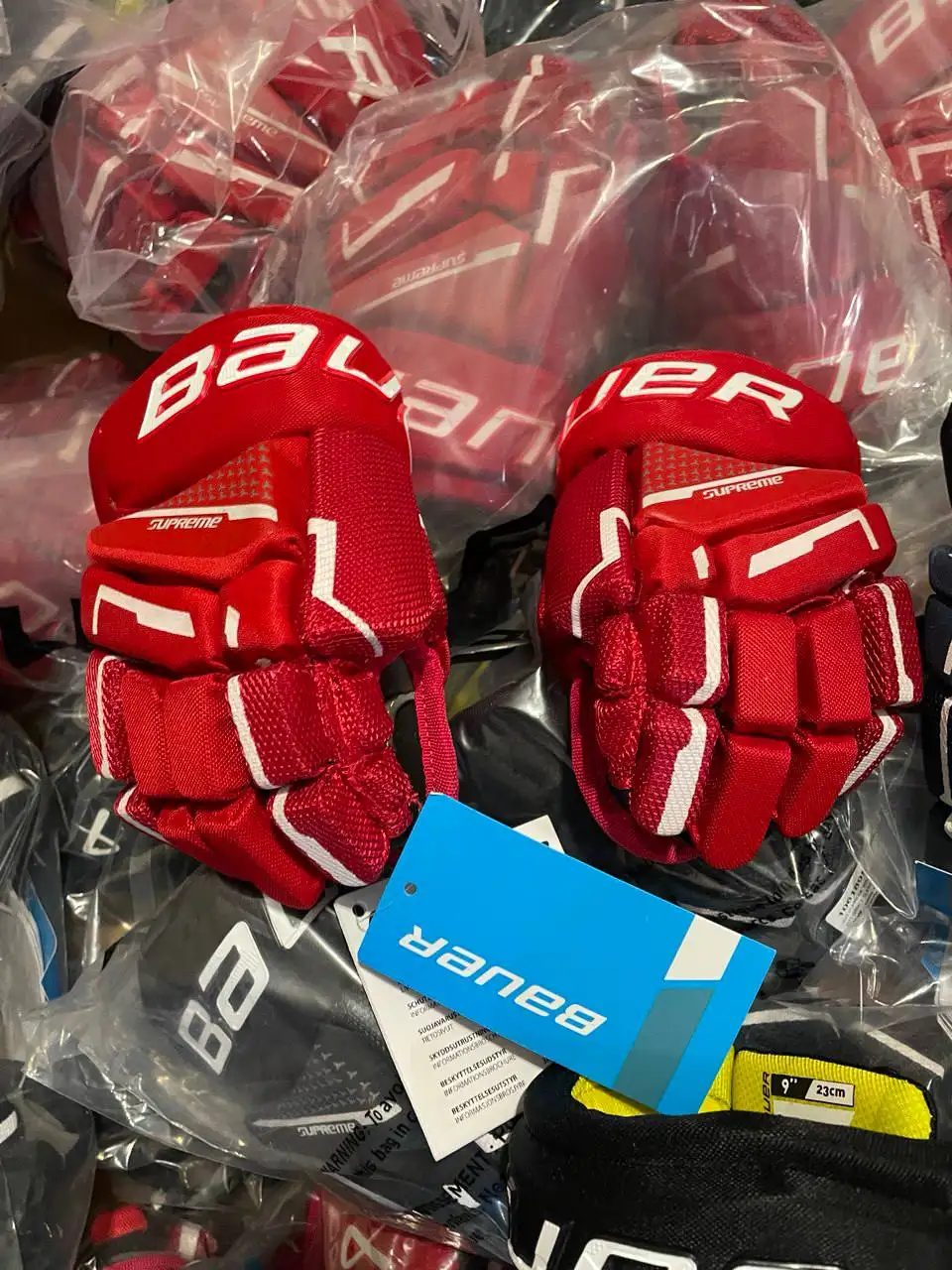 Термобелье хоккейное детское Bauer и краги размер 9 - Спортивная одежда (Одежда) в Ярославль