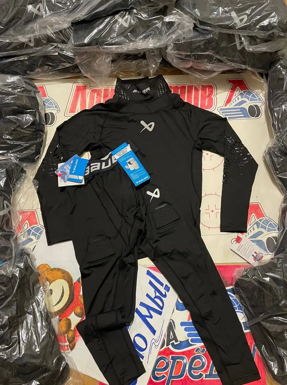 Термобелье хоккейное детское Bauer и краги размер 9 - Спортивная одежда (Одежда) в Ярославль