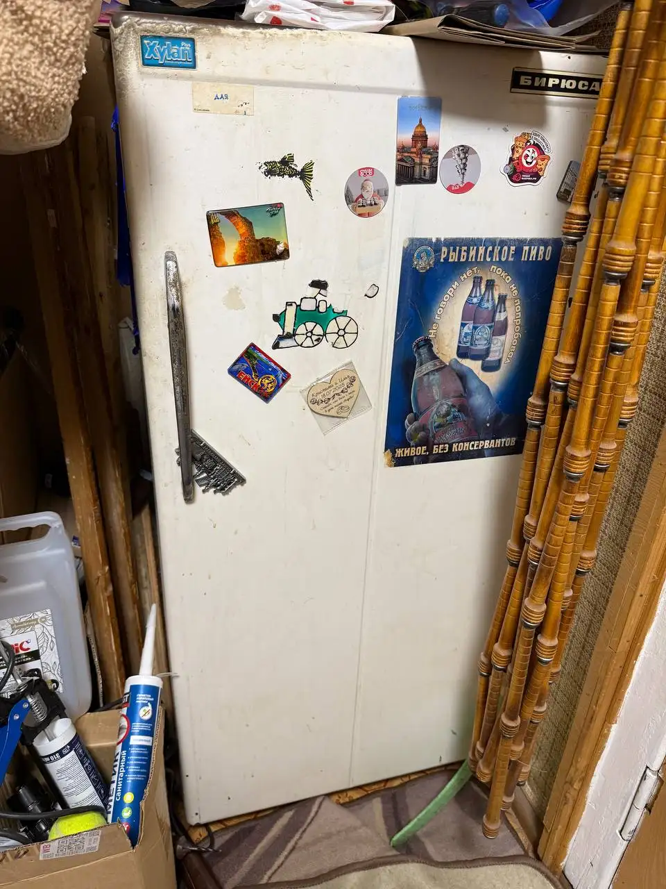 Полностью рабочий холодильник - Бытовая техника (Для дома и дачи) в Ярославль