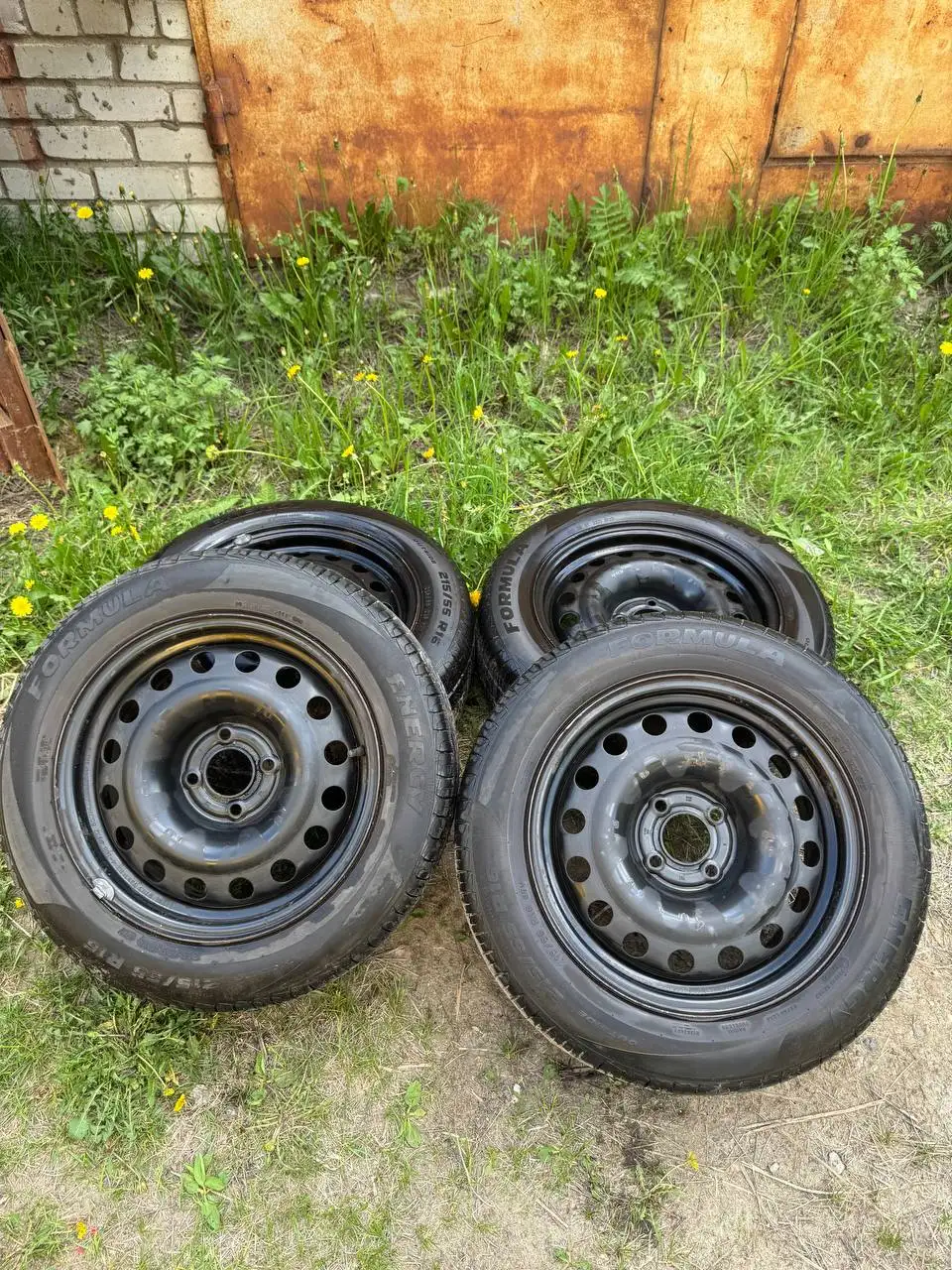 Летняя резина с дисками 215/55 r16 для Citroen C4 - Шины и диски (Авто) в Ярославль