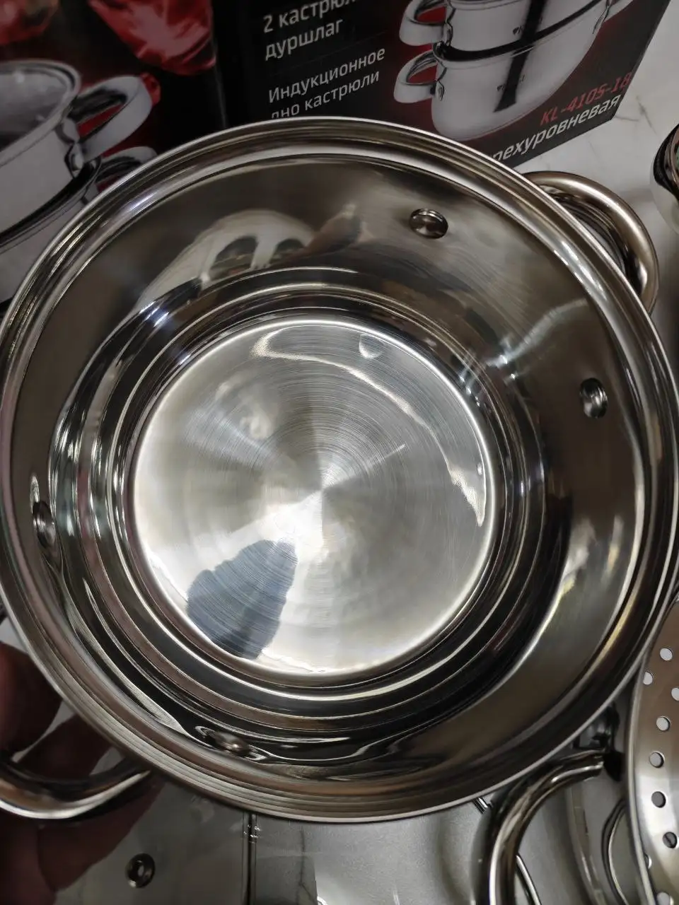 Пароварка-мантоварка Kelli трехуровневая - Кухонная техника (Для дома и дачи) в Ярославль