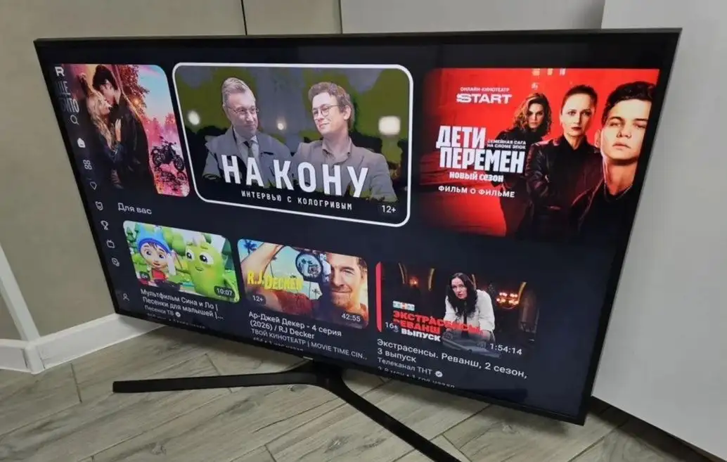 Продам 50-дюймовый смарт-телевизор Samsung на Tizen OS - Телевизоры (Электроника) в Ярославль