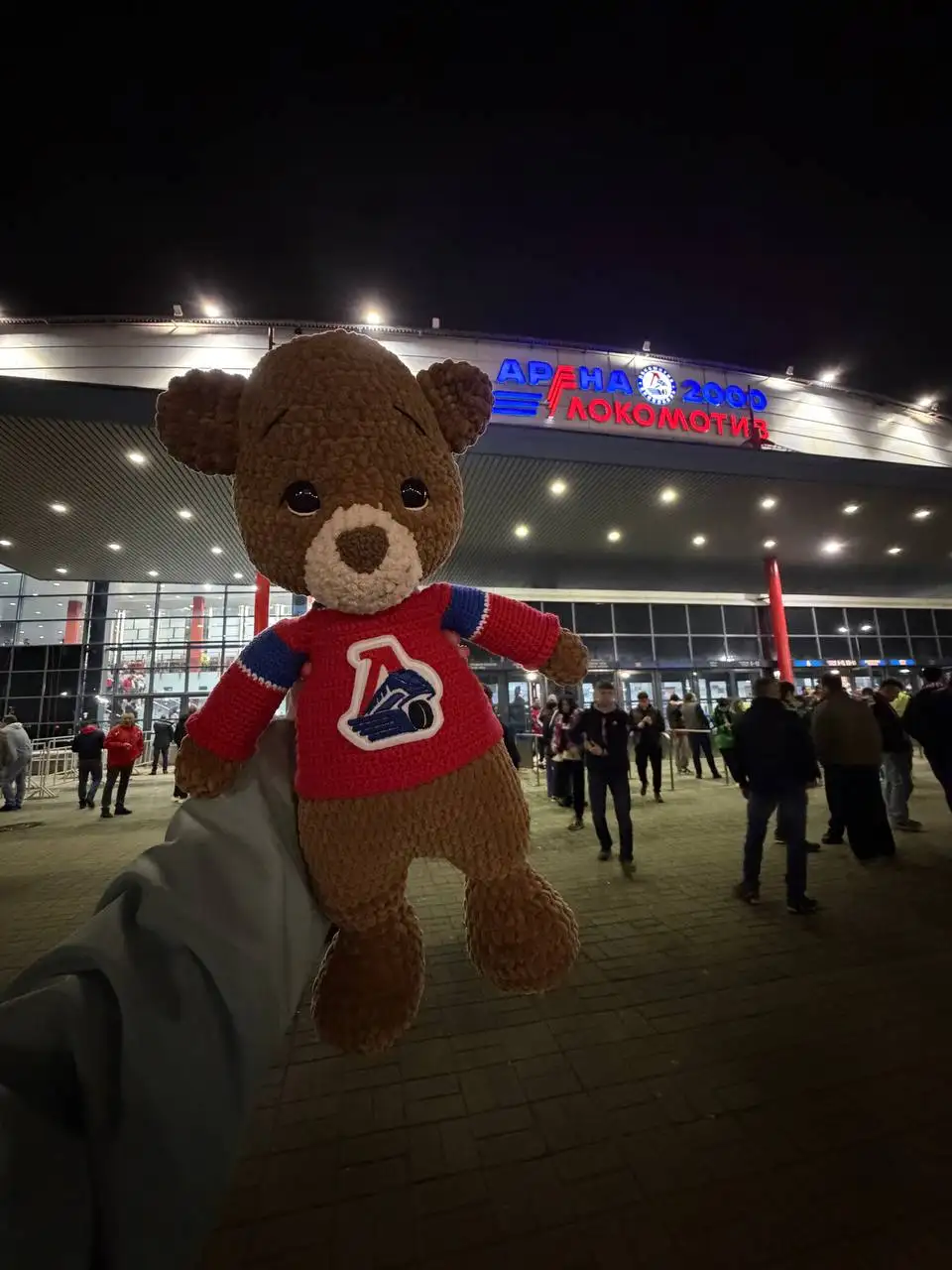 Продам мишку - талисман Локомотива ручной работы - Коллекционные предметы (Хобби и отдых) в Ярославль