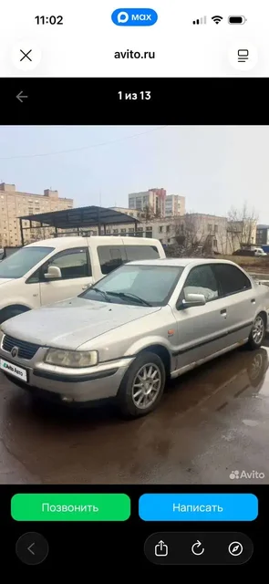 Iran Khodro Samand 1.8 механика 2007 - Авто в Ярославль