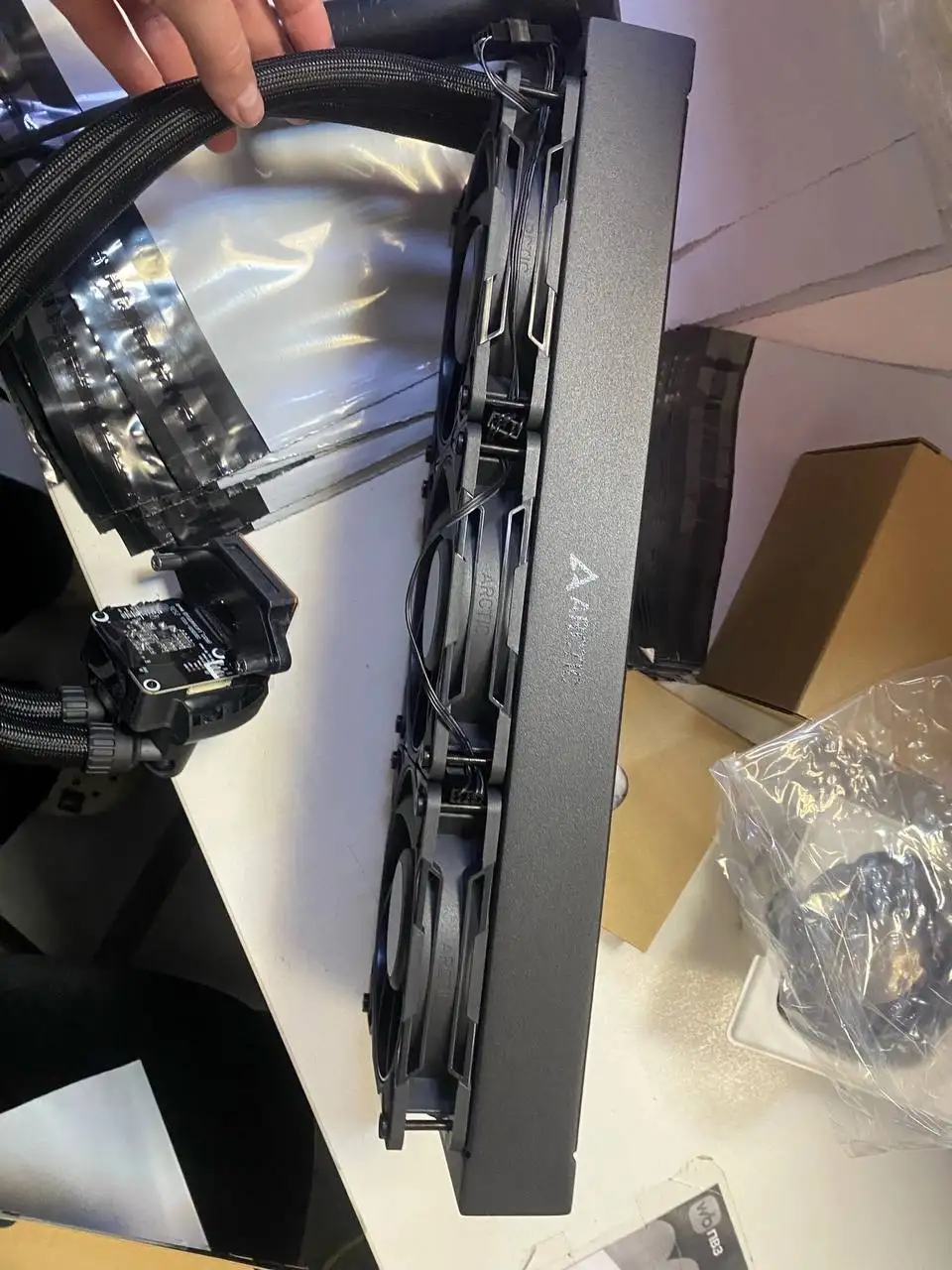 Материнская плата ASUS TUF Gaming B850 Plus Wi-Fi и СЖО Arctic Liquid Freezer III 360 - Комплектующие для ПК (Электроника) в Ярославль