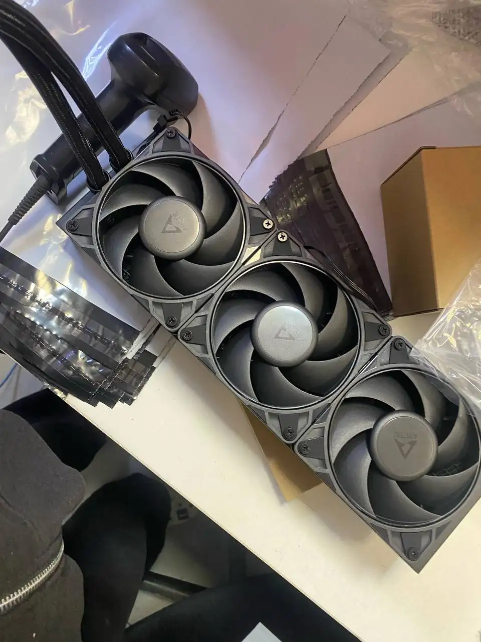Материнская плата ASUS TUF Gaming B850 Plus Wi-Fi и СЖО Arctic Liquid Freezer III 360 - Комплектующие для ПК (Электроника) в Ярославль