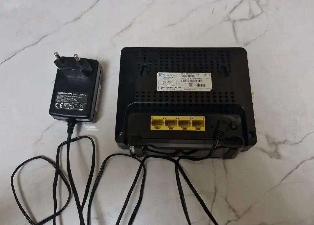 Б/у роутер Ростелеком рабочий