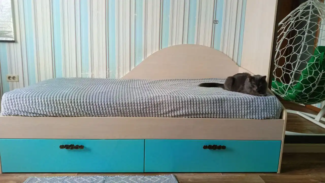 Кровать 800x1900 с матрасом