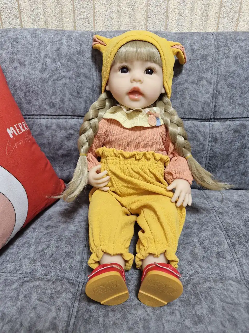 Кукла Кристи 55 см реалистичная с подвижными частями тела