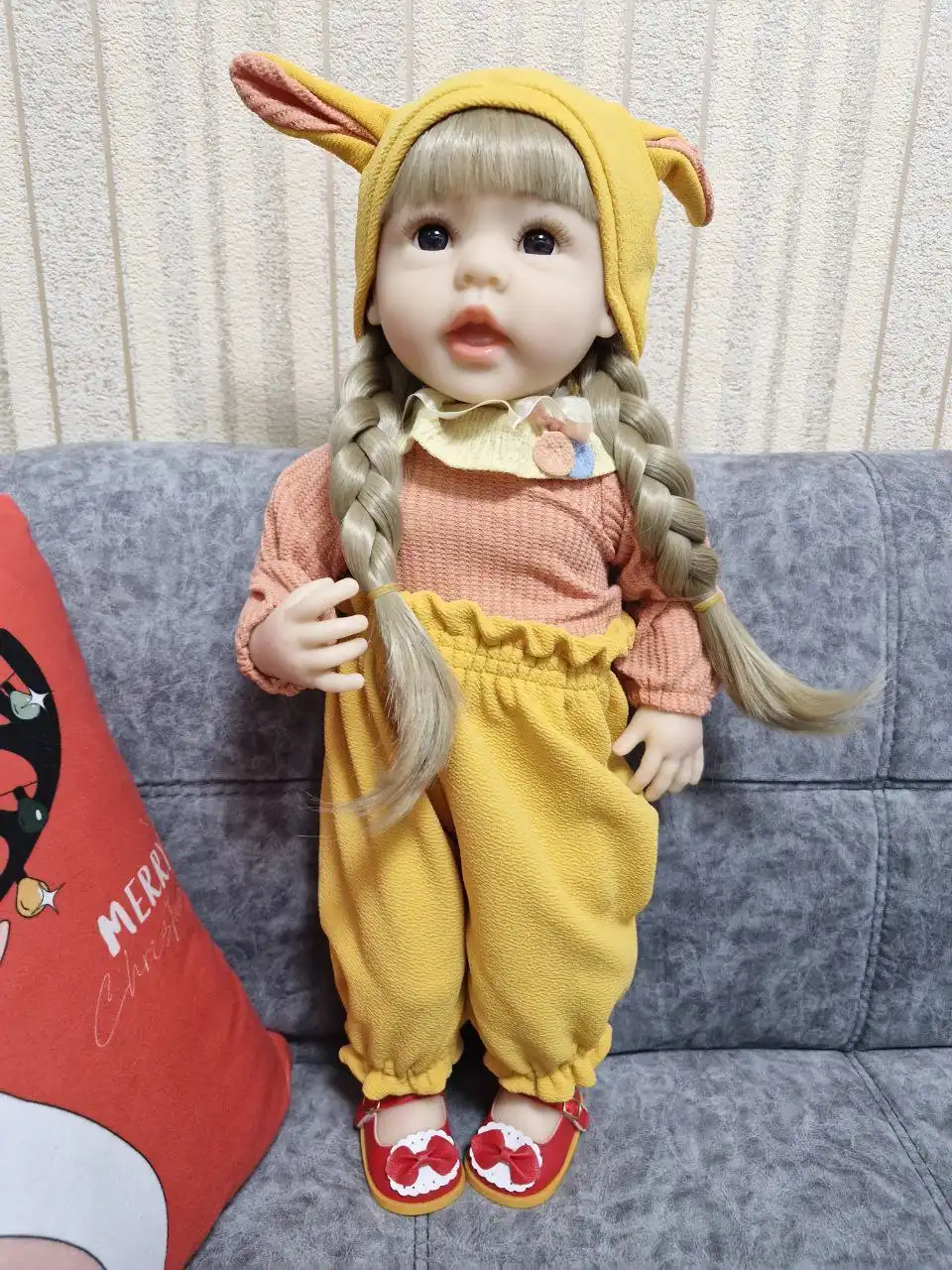 Кукла Кристи 55 см реалистичная с подвижными частями тела