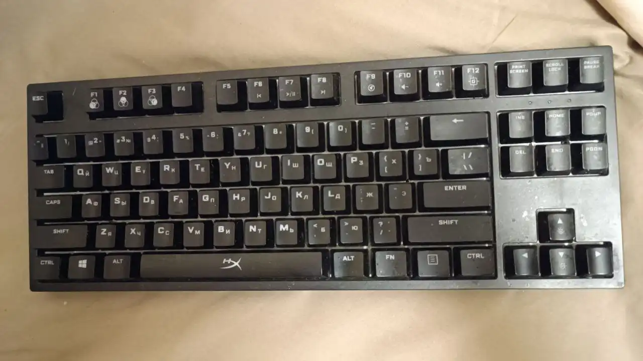 Клавиатура Dark Project KD87A с Gateron Teal - Компьютерная периферия (Электроника) в Ярославль