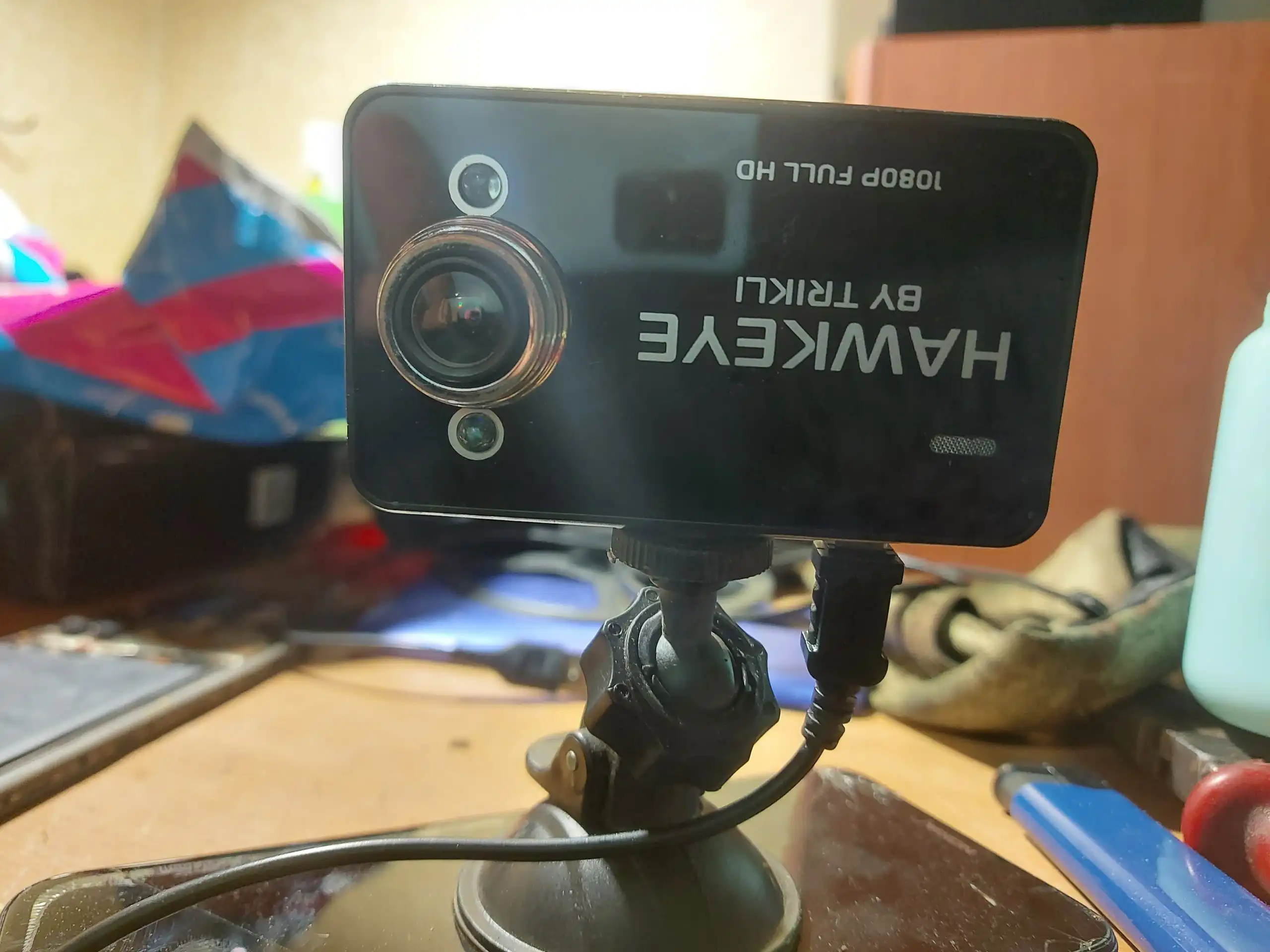 Видеорегистратор HAWKEYE BY TRIKLI с заменой аккумулятора - Автоаксессуары (Электроника) в Ярославль