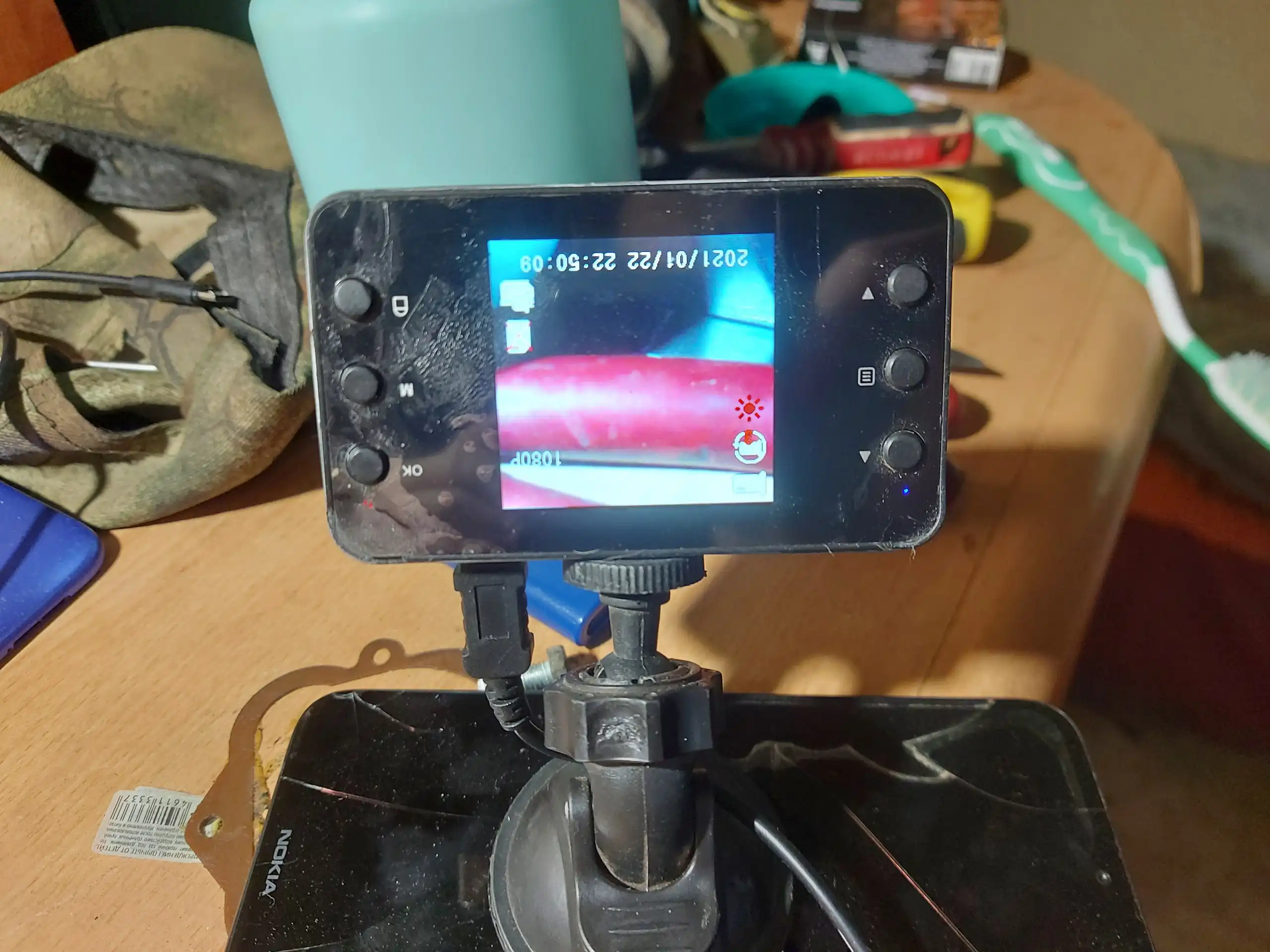 Видеорегистратор HAWKEYE BY TRIKLI с заменой аккумулятора - Автоаксессуары (Электроника) в Ярославль