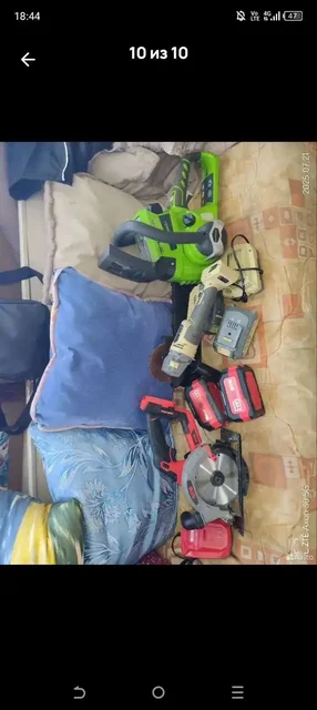 Аккумуляторный инструмент в коробках - Детская мебель в Пермь