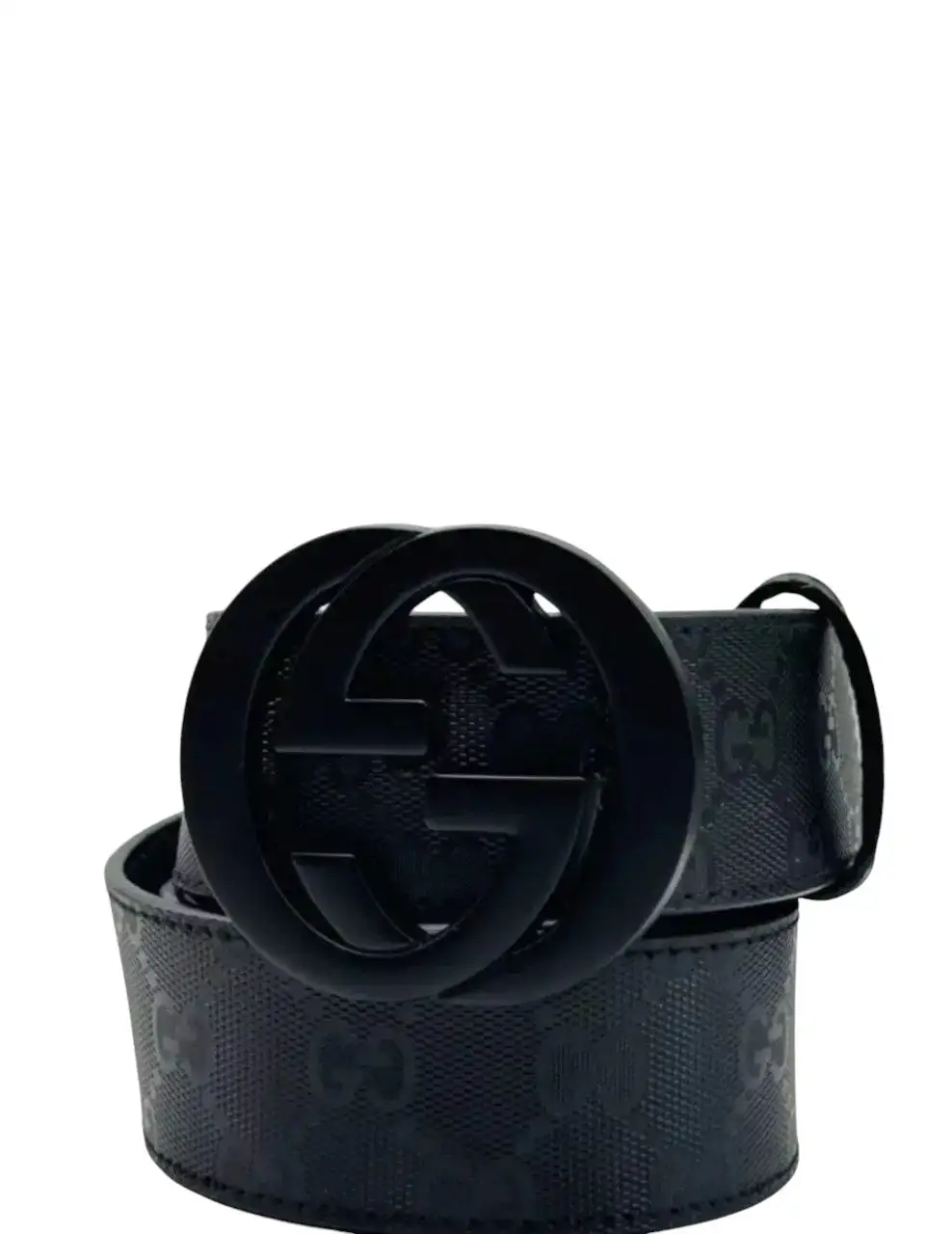 Черный ремень GUCCI monogram - Аксессуары (Одежда) в Пермь