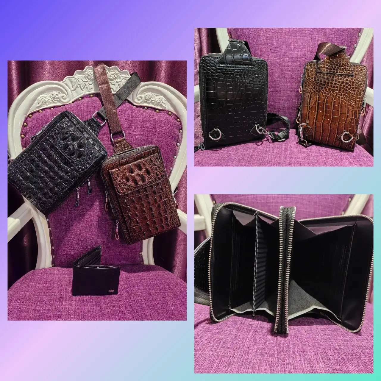 Продажа кожаных сумок, ремней и кошелька из Вьетнама - Аксессуары (Барахолка) в Пермь