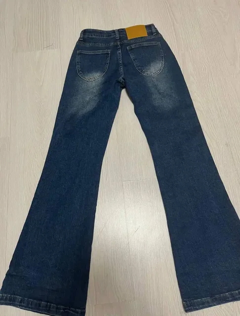 Джинсы клеш на низкой посадке размер XS - Мужская одежда в Пермь