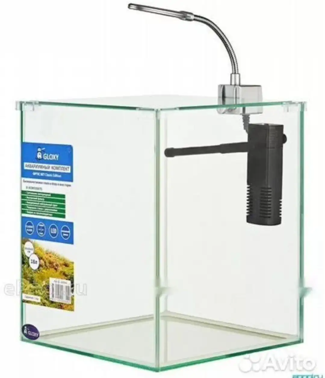 Аквариум Gloxy Optic Set Classic Edition 18 литров - Аквариумистика (Хобби и отдых) в Пермь