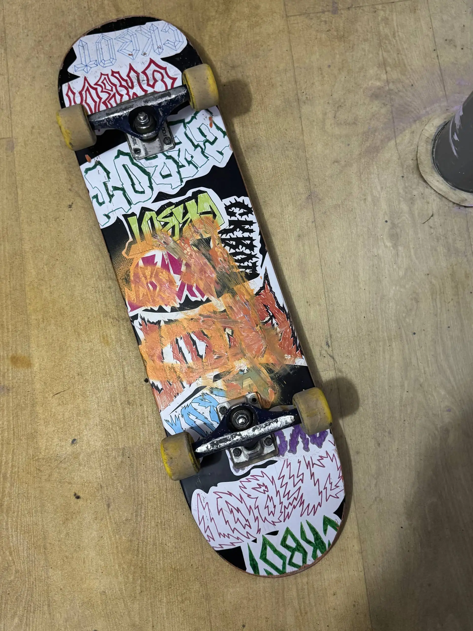 Скейтборд для новичка в хорошем состоянии - Спорттовары (Хобби и отдых) в Пермь