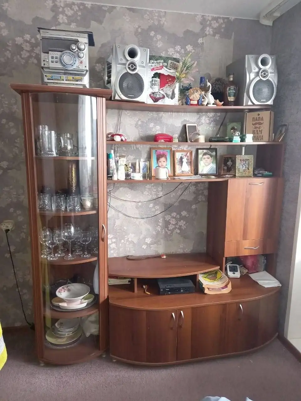 Шкаф-стенка с верхними съемными полками - Мебель (Для дома и дачи) в Пермь