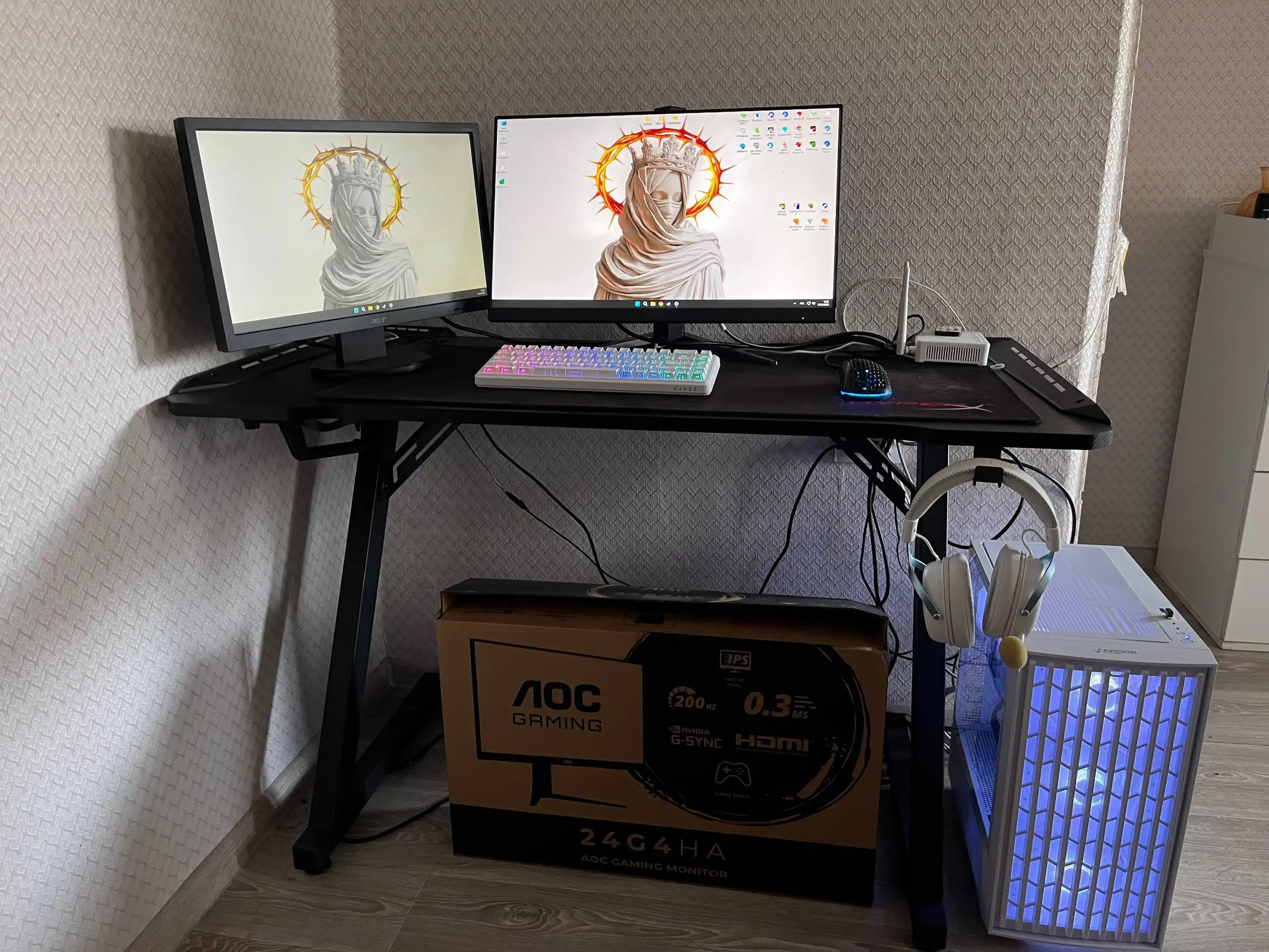 Продажа игрового компьютера с комплектующими - Компьютеры и комплектующие (Электроника) в Пермь