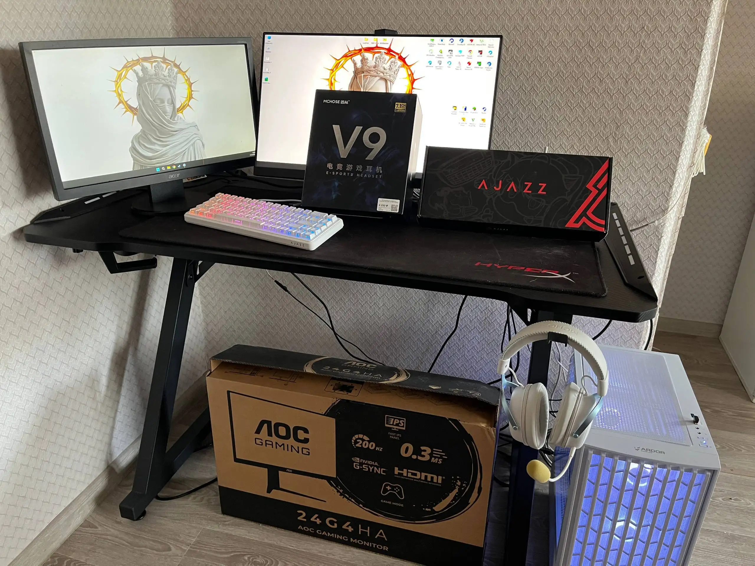 Продажа игрового компьютера с комплектующими - Компьютеры и комплектующие (Электроника) в Пермь