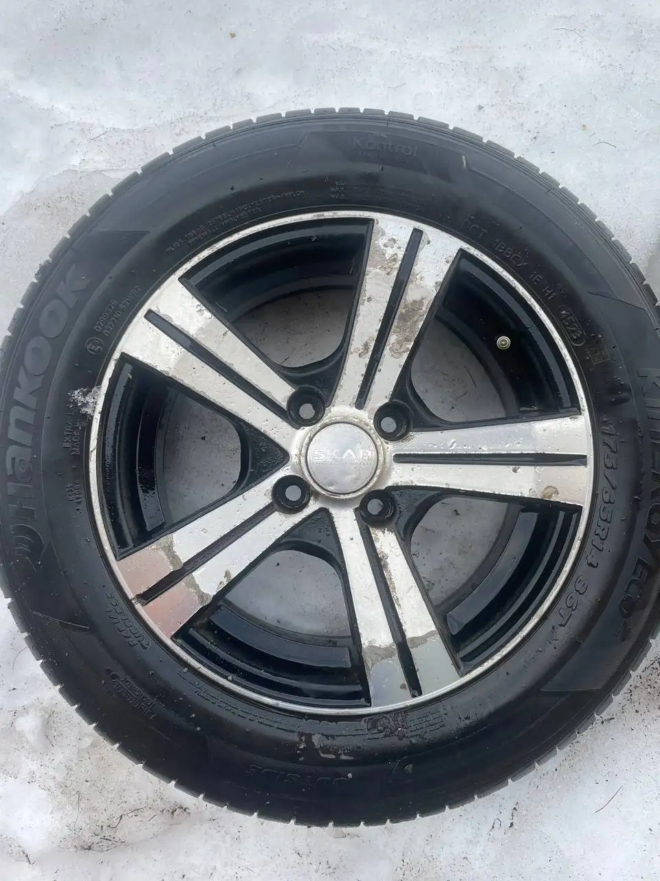 Продажа коселы в сборе с резиной Hankook и дисками SKAD - Колеса и диски (Запчасти) в Пермь