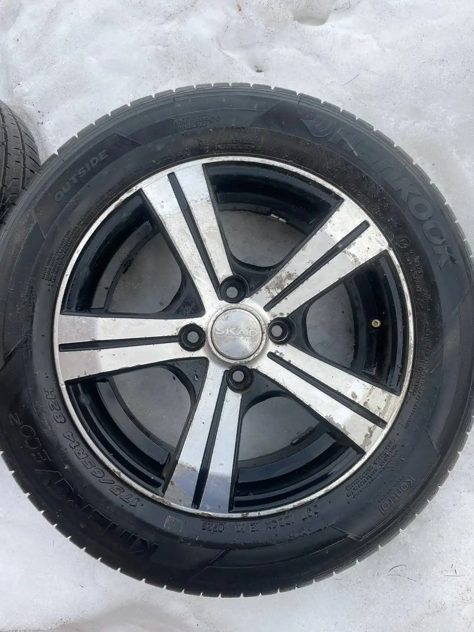 Продажа коселы в сборе с резиной Hankook и дисками SKAD - Колеса и диски (Запчасти) в Пермь