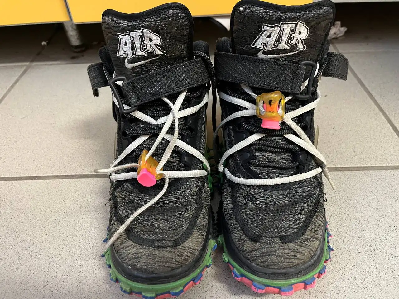 Nike Air Force x Off-White - Кроссовки (Одежда) в Пермь