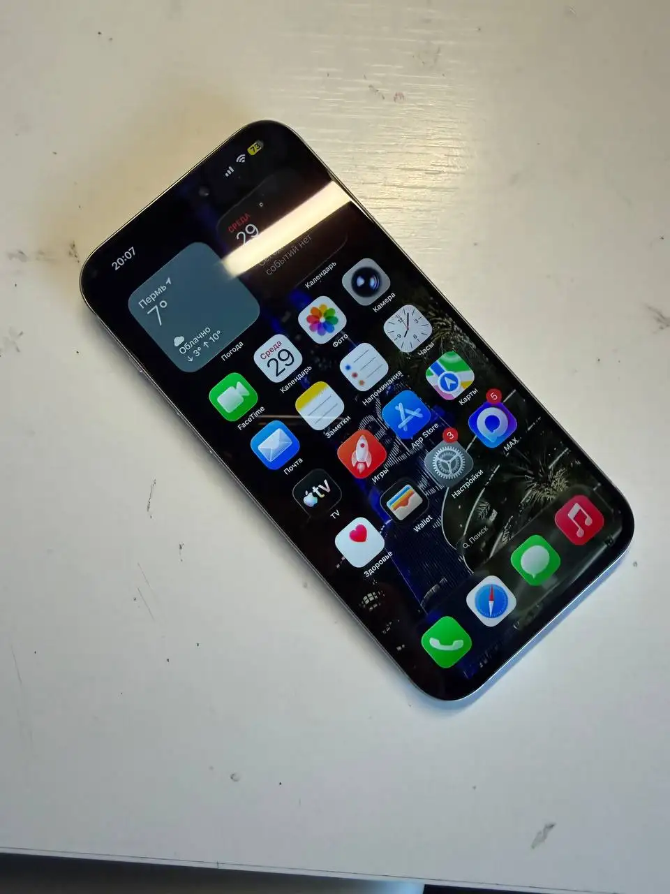 Продам iPhone 15 Plus 128GB голубой - Мобильные телефоны (Электроника) в Пермь