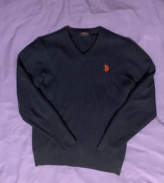 Свитшот US Polo Assn синий размер M - Товары для детей в Пермь