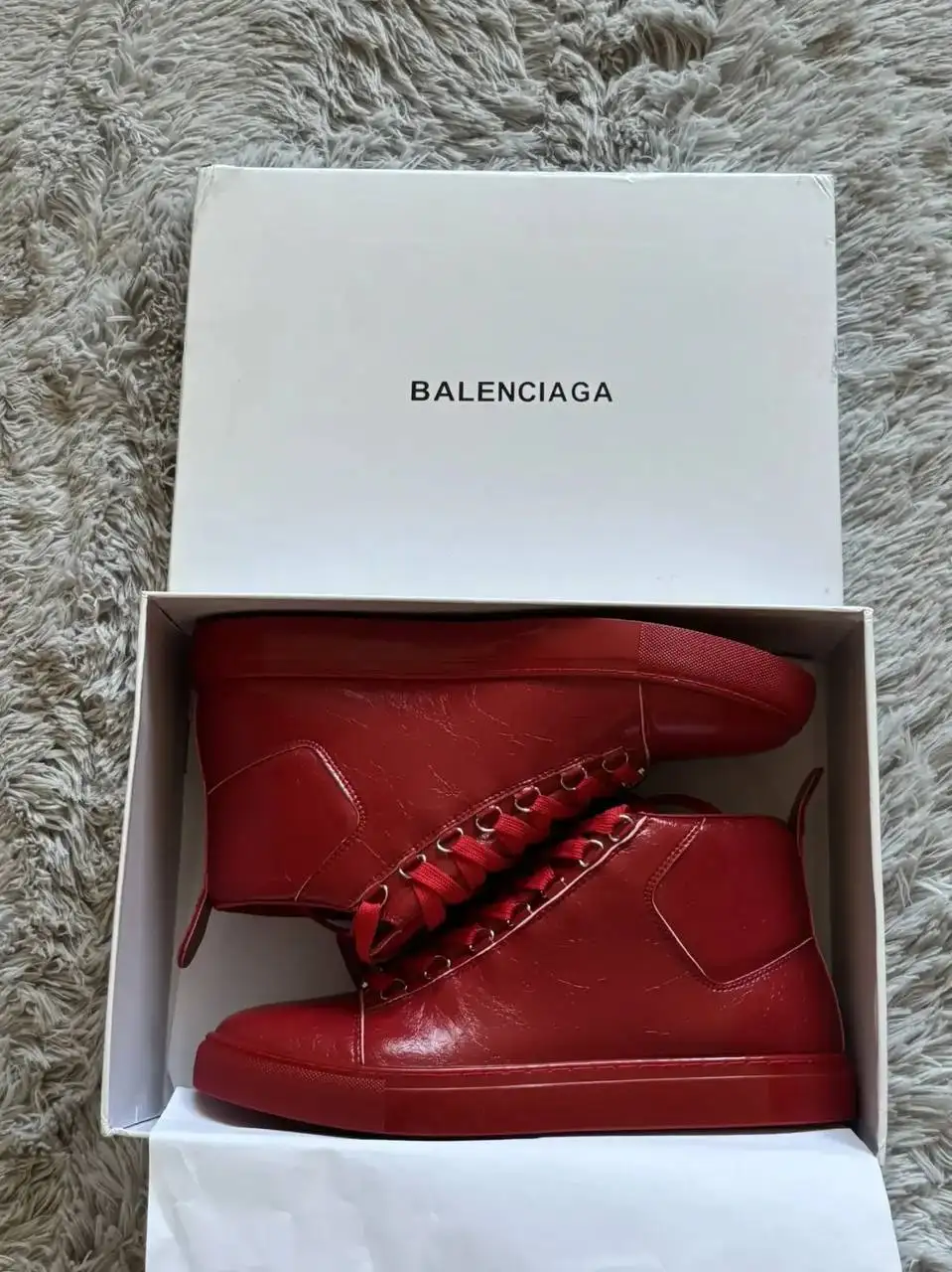 Кеды BALENCIAGA ARENA HIGH - Обувь (Одежда) в Пермь