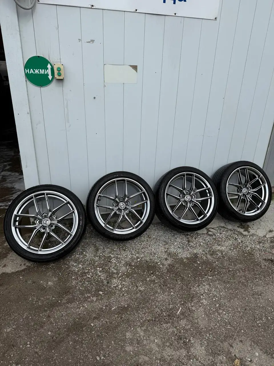 Диски HRE FF21 R19 и резина Zetta Alventi 235/40 - Диски и шины (Запчасти) в Пермь