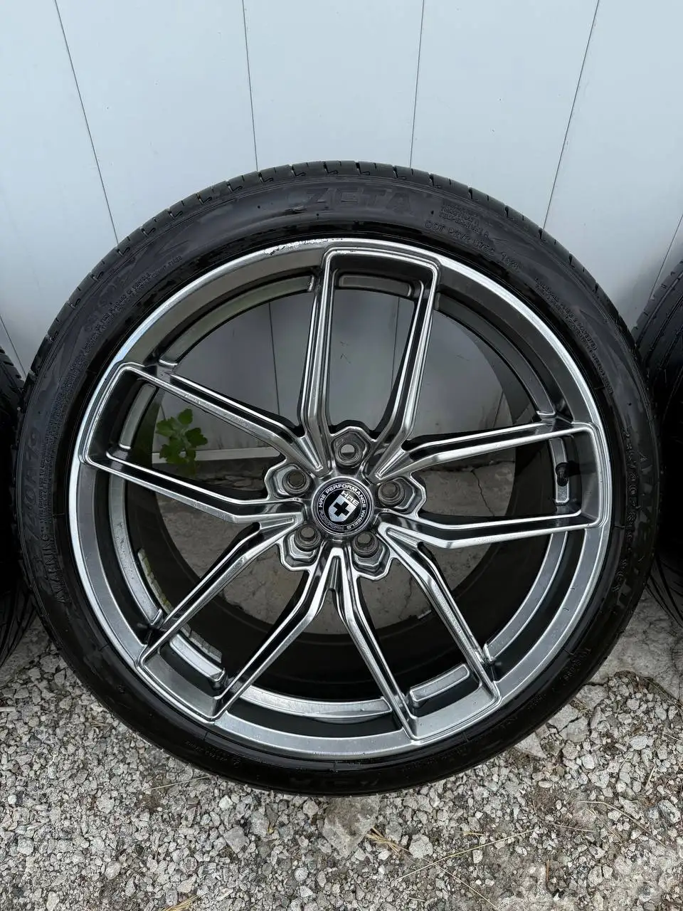 Диски HRE FF21 R19 и резина Zetta Alventi 235/40 - Диски и шины (Запчасти) в Пермь