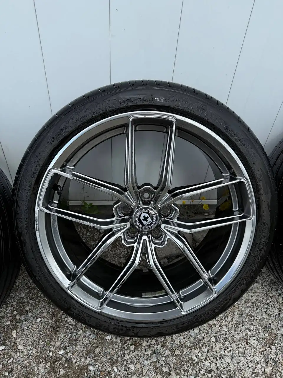 Диски HRE FF21 R19 и резина Zetta Alventi 235/40 - Диски и шины (Запчасти) в Пермь