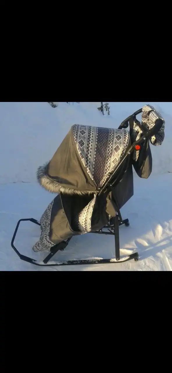 Санки-коляска в хорошем состоянии