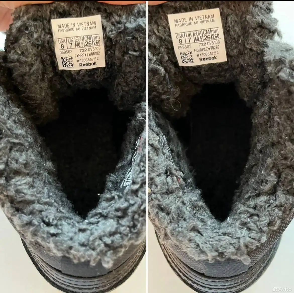 Зимние кроссовки Reebok Classic Leather Mid