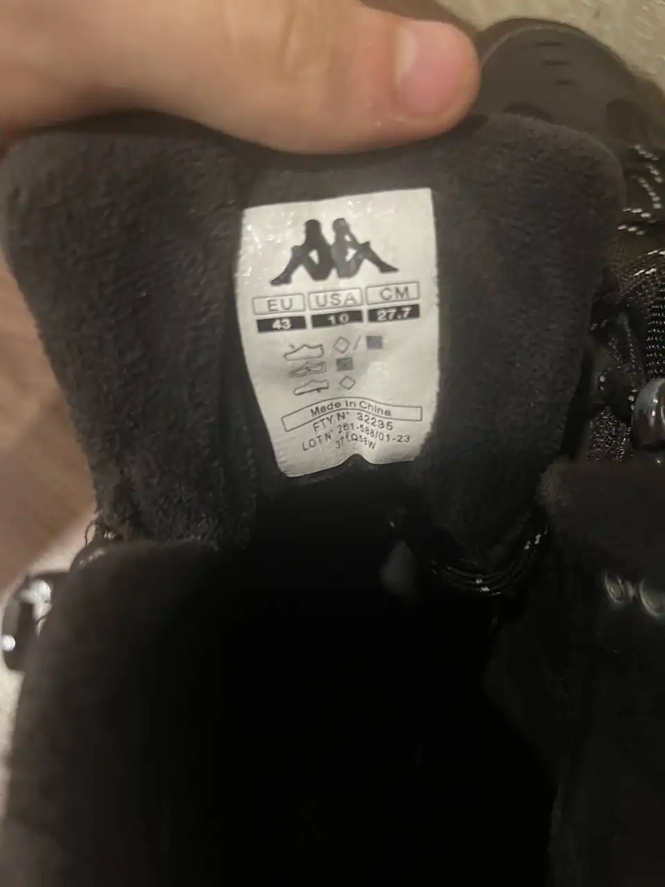 Зимние ботинки Kappa 42 размер