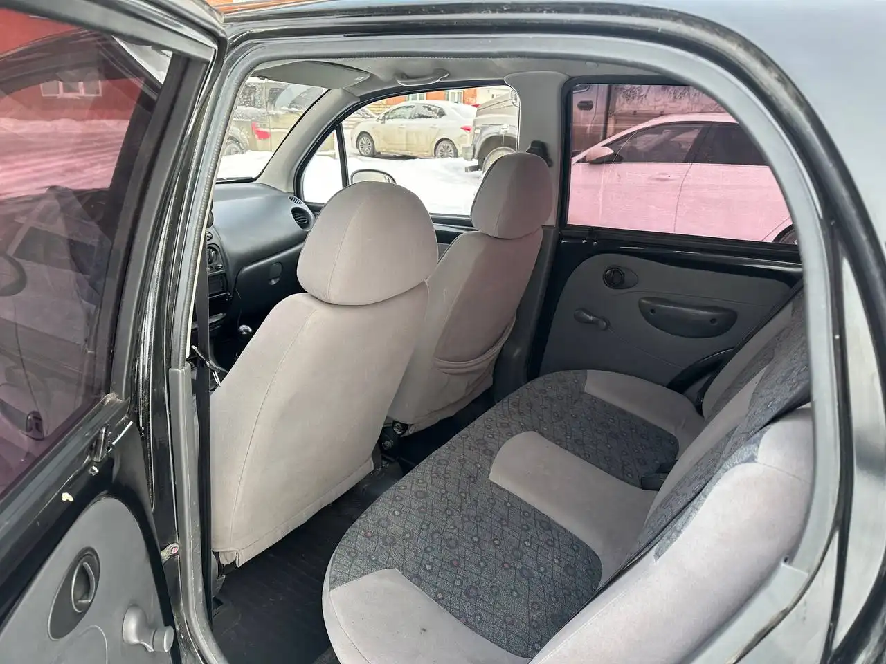 Daewoo Matiz 2009 года, черный, с кондиционером