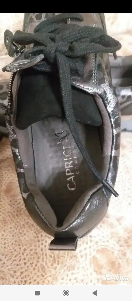 Кроссовки Caprice из натуральной оленьей кожи 39 размер